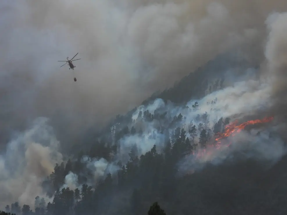 Incendio en el norte de Tenerife 07