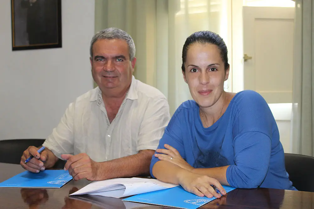 alcalde y concejala SS.SS