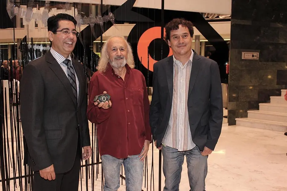 Pedro Mart&iacute;n, Montxo Armend&aacute;riz y Alejandro Krawietz