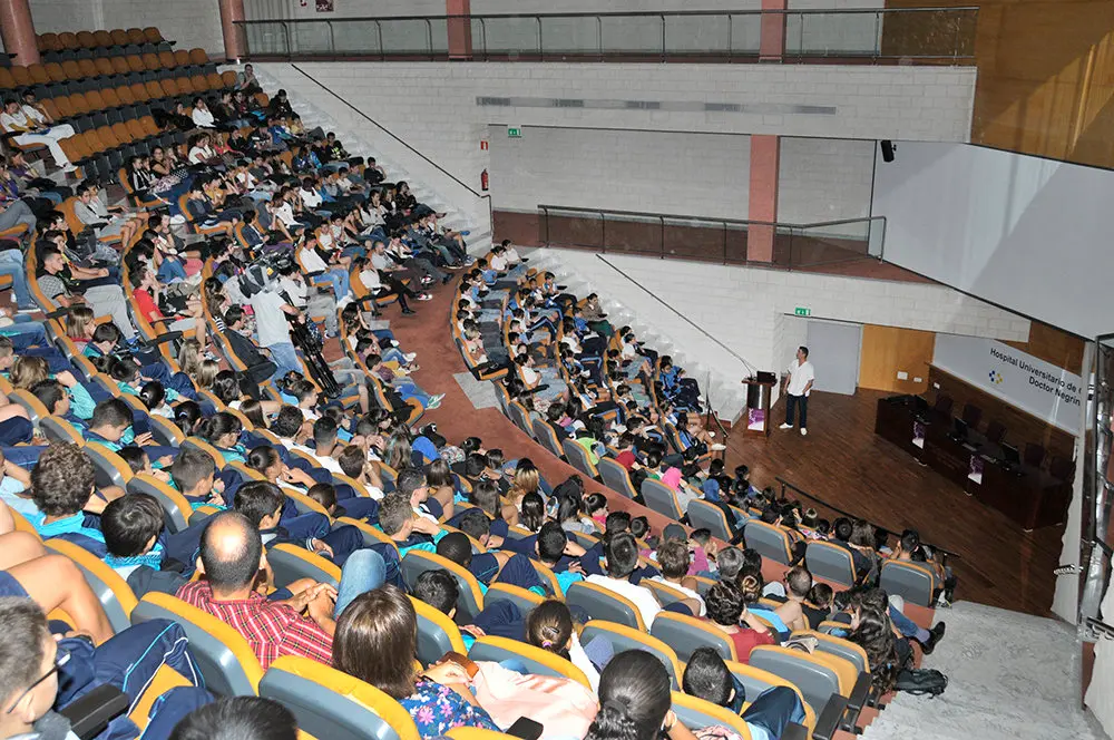 326 j&oacute;venes participaron en esta actividad celebrada en el auditorio del Hospital