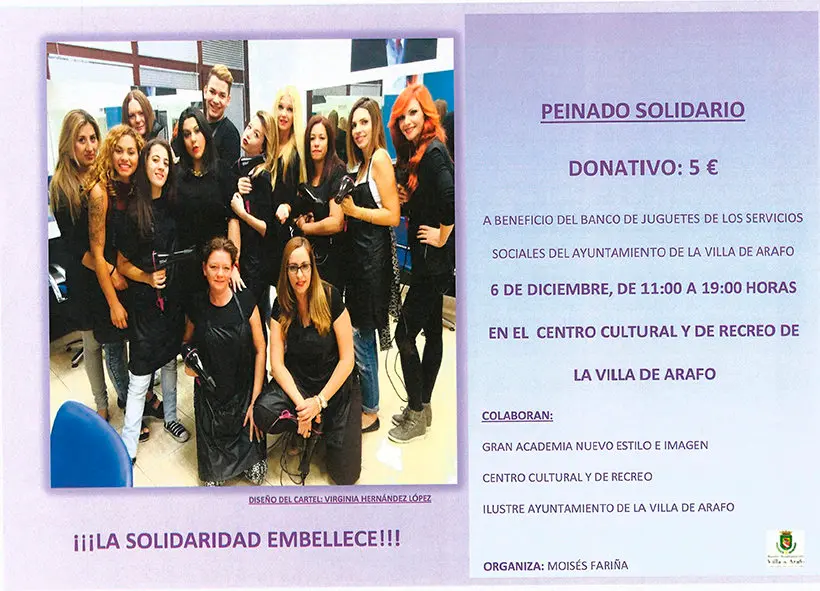 peinado solidario