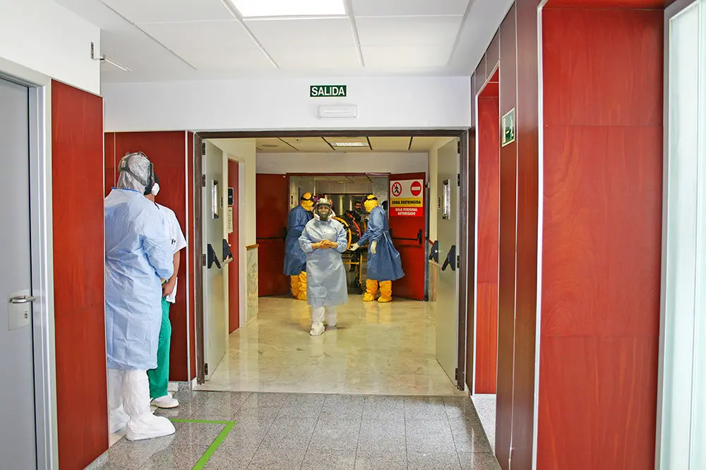 El Hospital Universitario de La Candelaria es centro de referencia en Canarias para tratar casos de pacientes que requieran nivel de bioseguridad 3