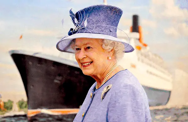 Foto reina Isabel II