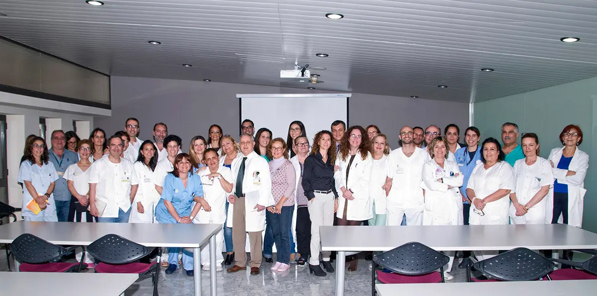 Representantes de los servicios acreditados