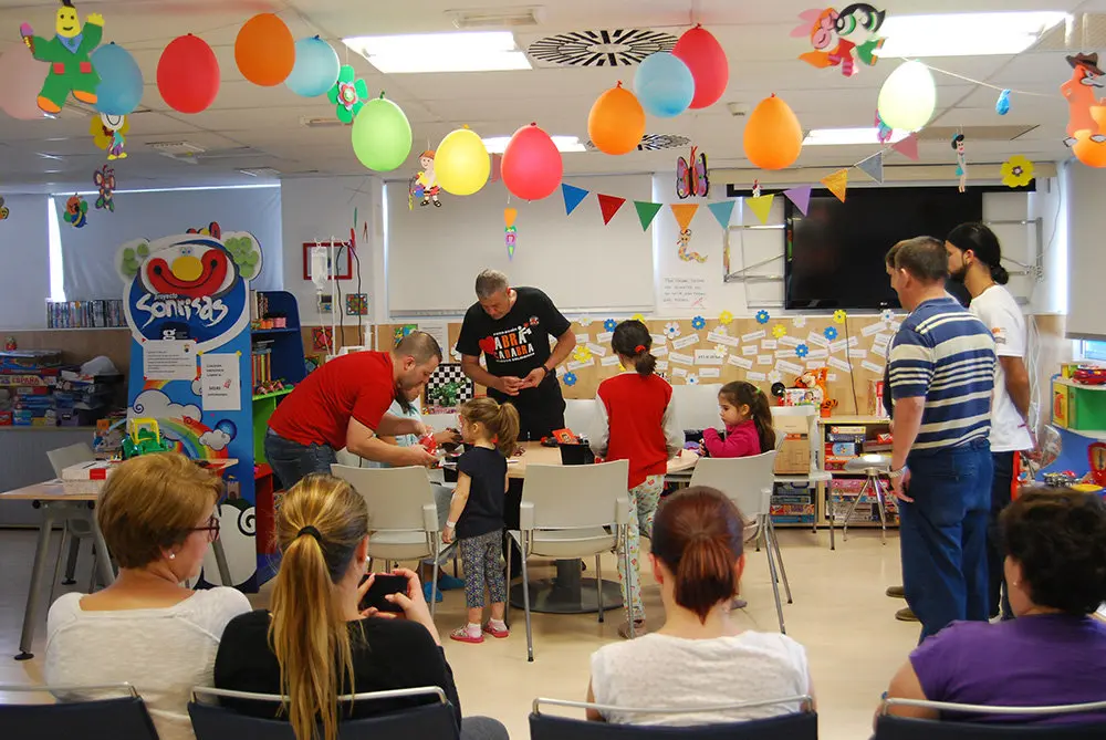 Taller de Magia en el HUC