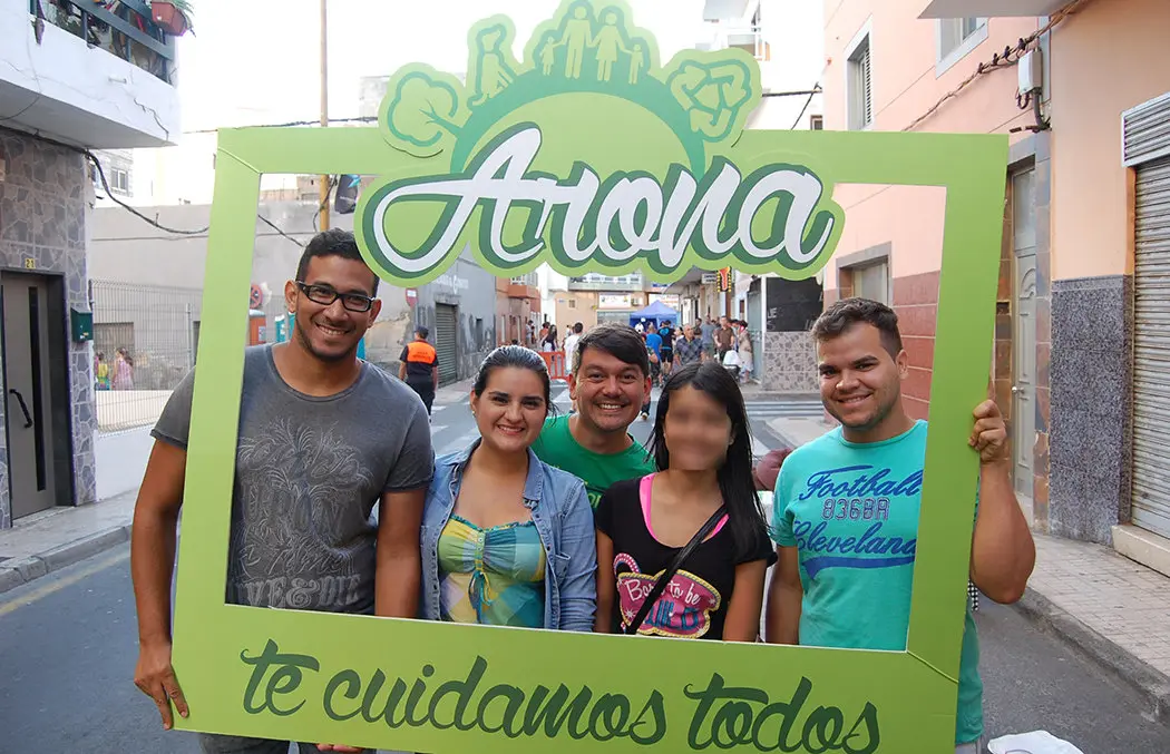 Arona en colores te cuidamos tod@s