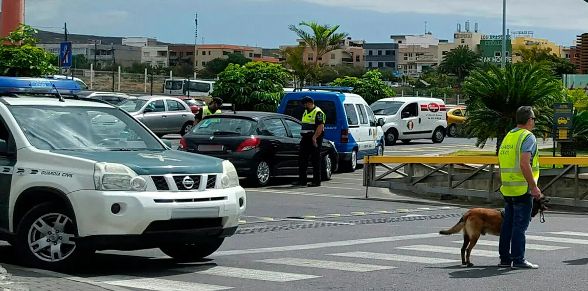 polic&iacute;a y guardia control