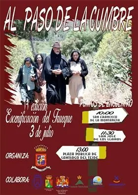 Cartel de la actividad Al Paso de la Cumbre 2016