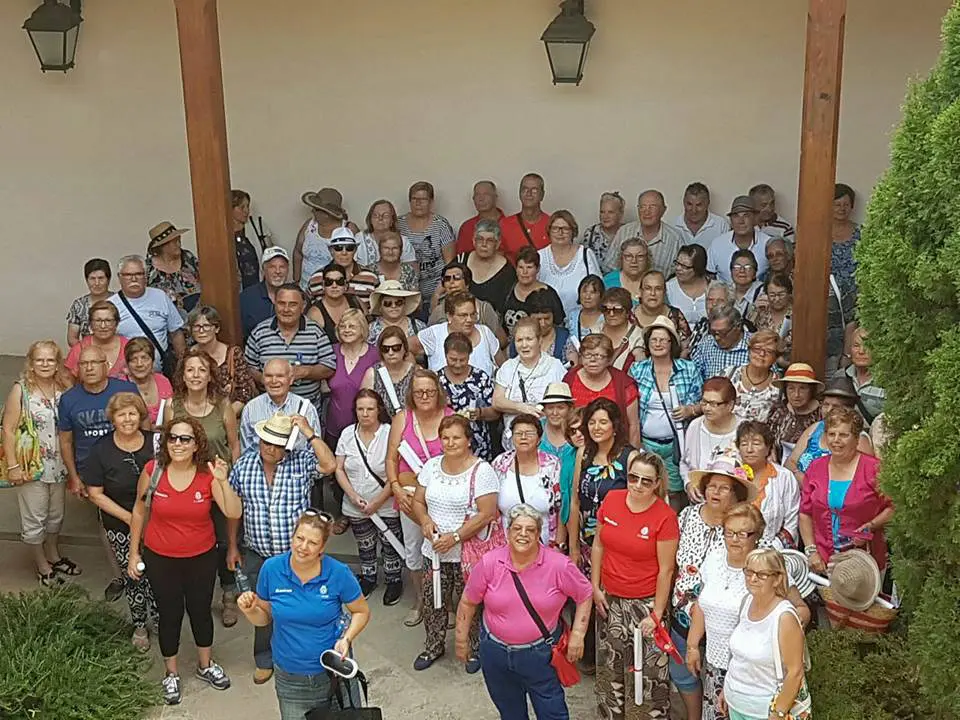 Visita mayores al municipio