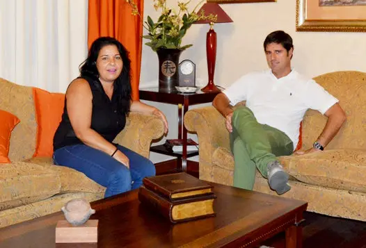 Foto del encuentro mantenido