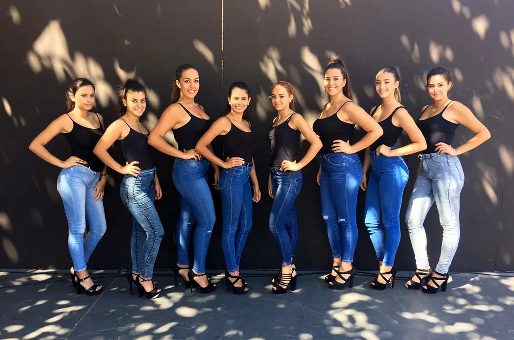Candidatas a Reina El M&eacute;dano