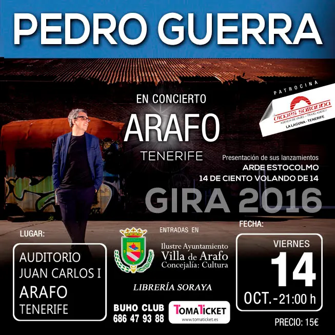 Pedro Guerra en Arafo