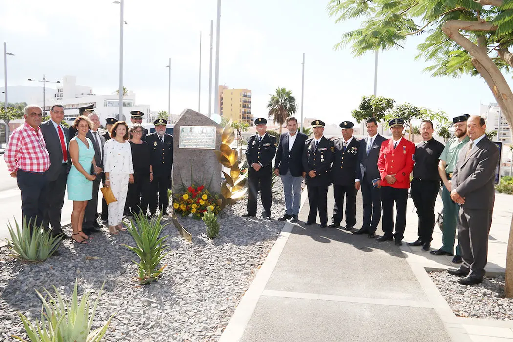 HOMENAJE POLICIA NACIONAL ANGEL CUSTODIO
