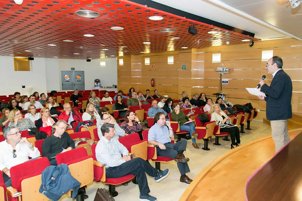 Ricardo Redondas durante las jornadas