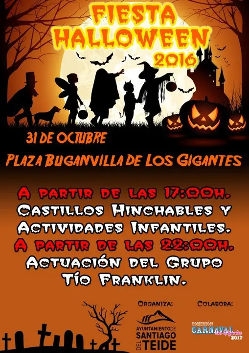 Cartel de la fiesta de Halloween