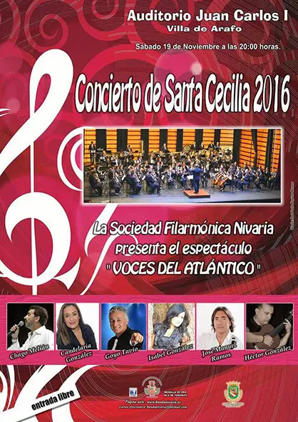 cartel Santa Cecilia 2016