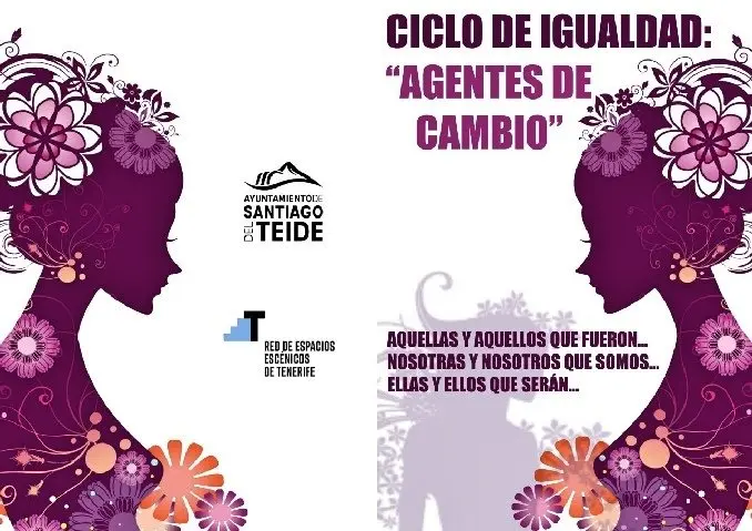 Cartel del Ciclo de Igualdad Agentes de Cambio_Fotor