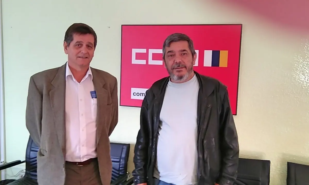 visita Comisionado a CCOO_Fotor