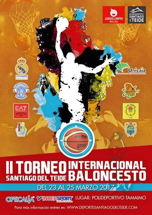 Cartel del II Torneo Baloncesto Infantil 2017_Fotor