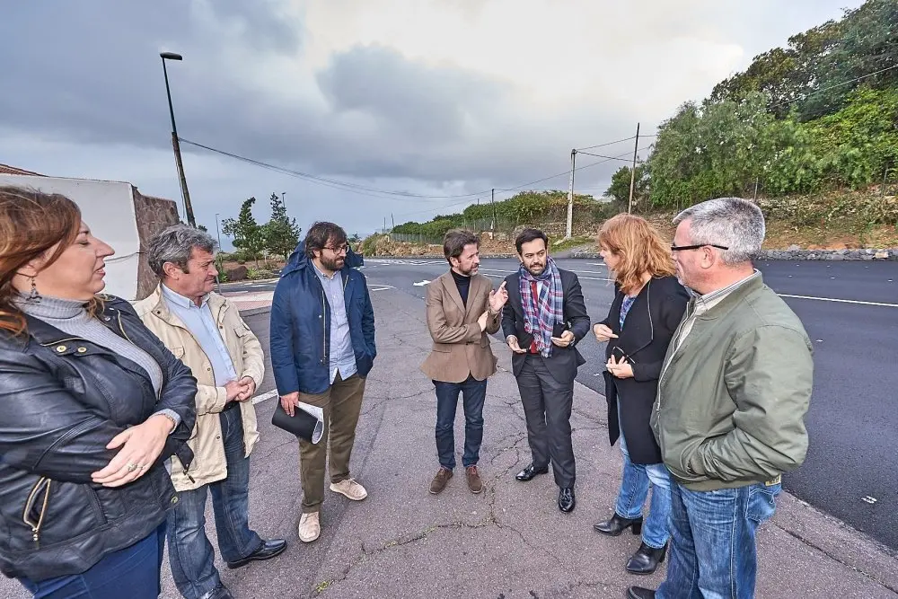 Visita obras carretera TF-31