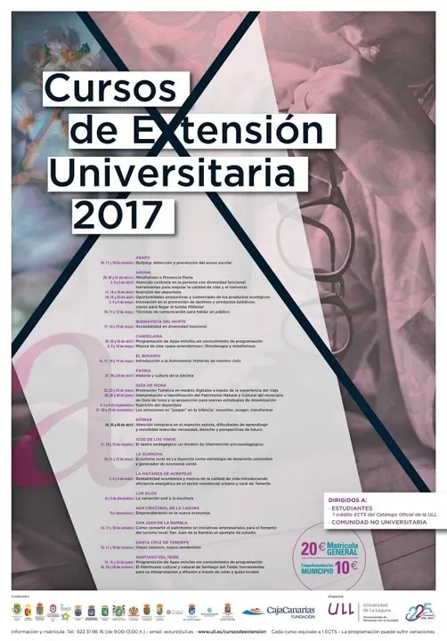 Cartel cursos de extensi&oacute;n universitaria_Fotor