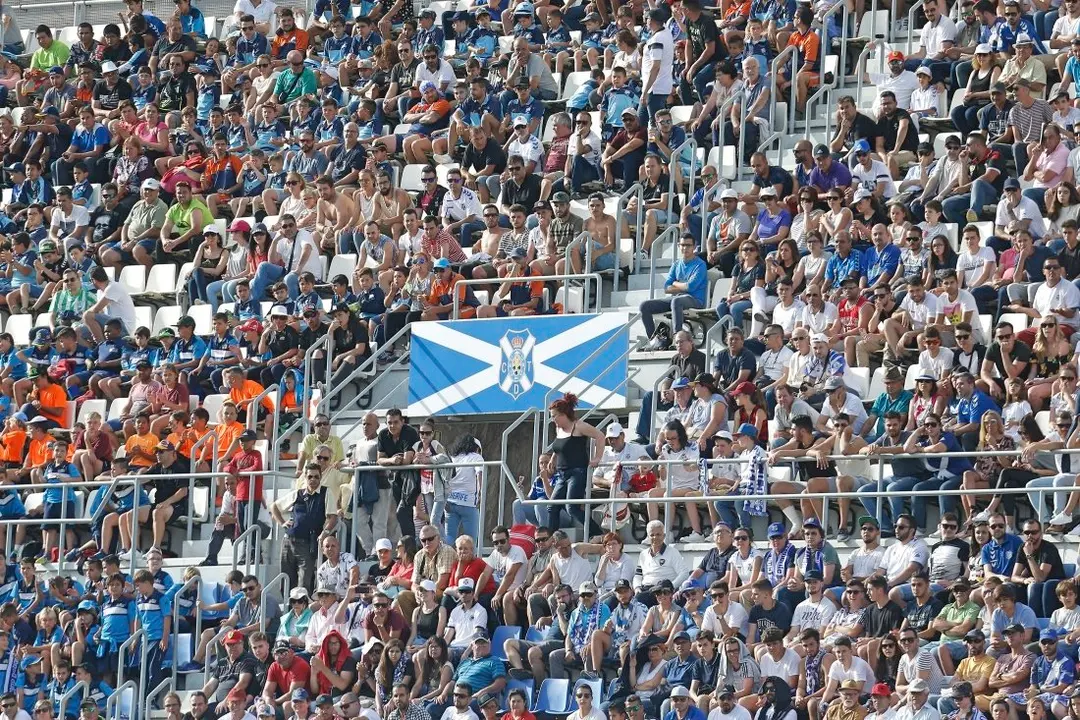 ESTADIO HELIODORO RODRIGUEZ L&Oacute;PEZ. PARTIDO TENERIFE-GIRONA.
EN LA IMAGEN, EL HELIODORO A PLENO.
/SANTIAGO FERRERO