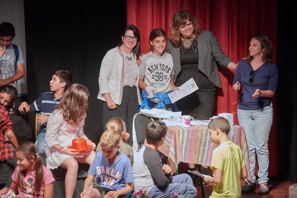 Teatro Hogares en el IES La Laboral