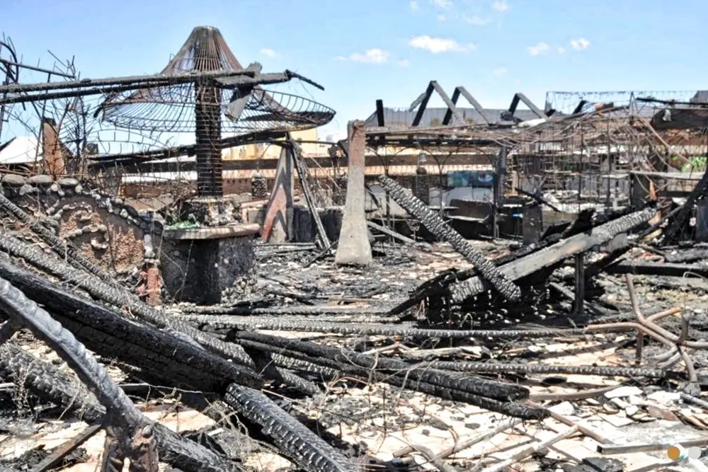 Incendio en Adeje