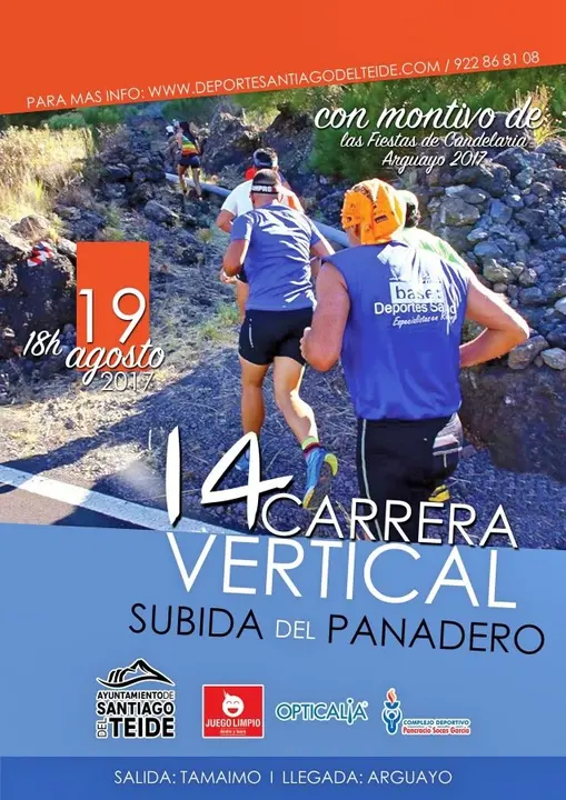 Cartel Subida del Panadero 2017_Fotor