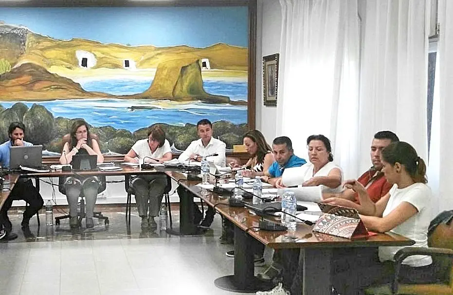 Grupo Socialita Ayuntamiento de Arico en Pleno_Fotor