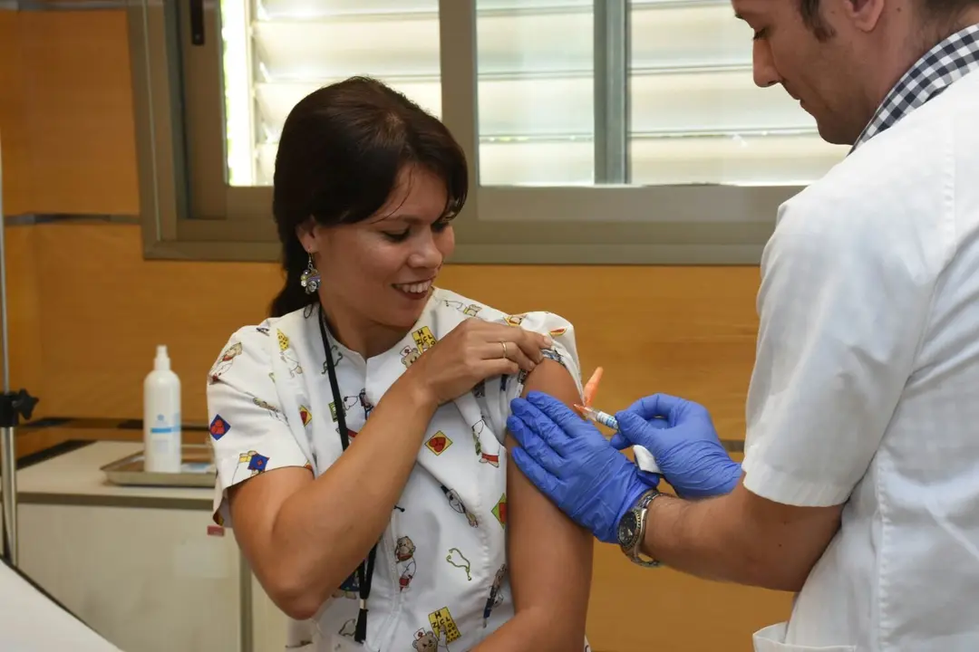 Vacunación del personal sanitario