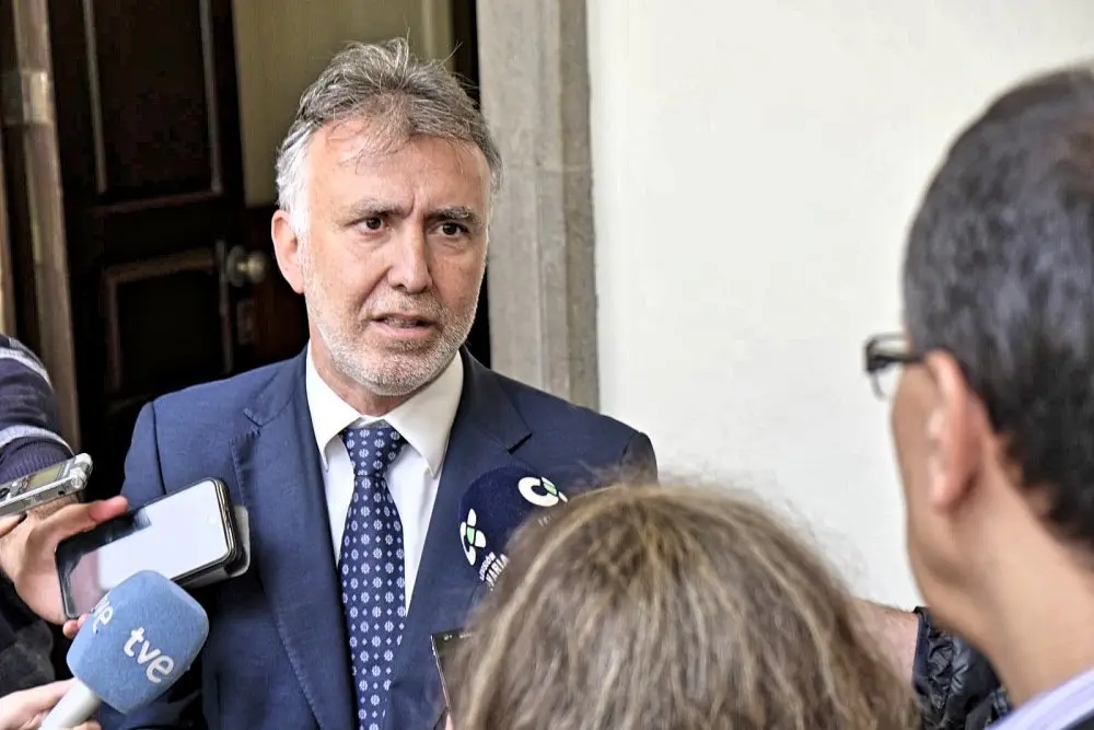 &Aacute;ngel V&iacute;ctor Torres, secretario general del PSOE Canarias