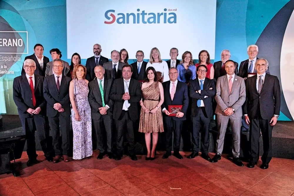 Foto de familia XIV Premios a la Administraci&oacute;n Sanitaria_Fotor