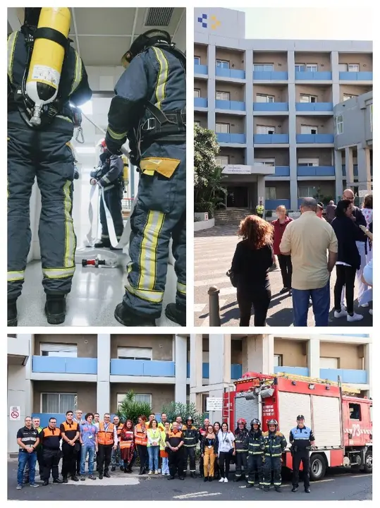 Simulacro Incendio Hospital Fotor