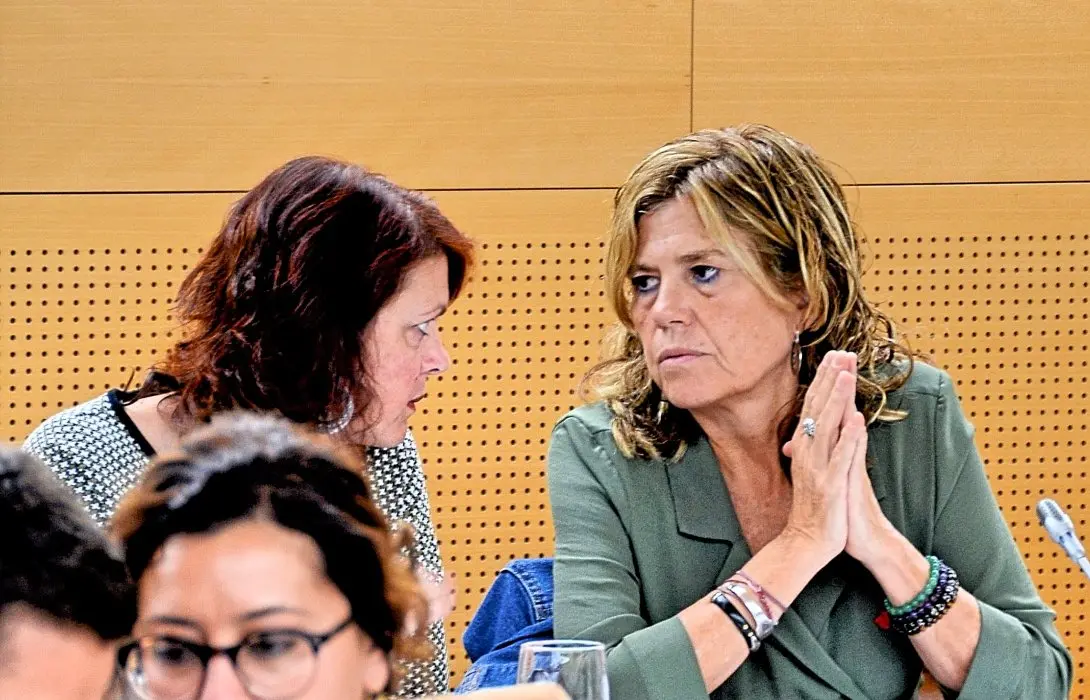 Mar&iacute;a Jos&eacute; Belda y Ruth Acosta - Pleno noviembre 2019_Fotor