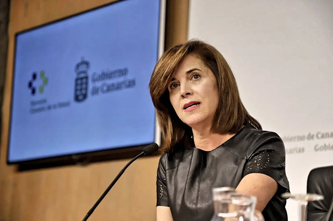 Teresa Cruz, hoy, durante la rueda de prensa_Fotor