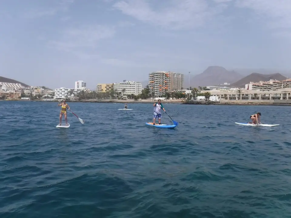 padle surf los cristianos arona