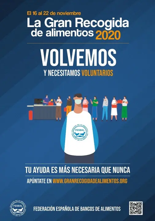 Recogida alimentos fesbal Voluntarios_Fotor