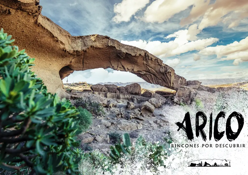 Cartel Arico, Rincones por Descubrir_Fotor