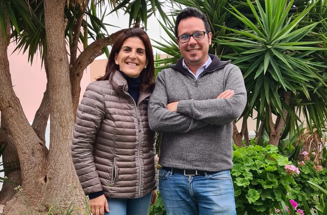 Ana Dorta y Yapci Prieto CC Gu&iacute;a de Isora _Fotor