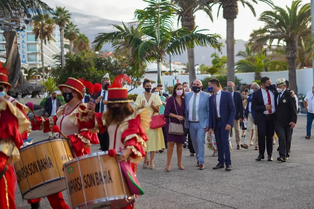 Carnaval verano puerto cruz foto recepcion