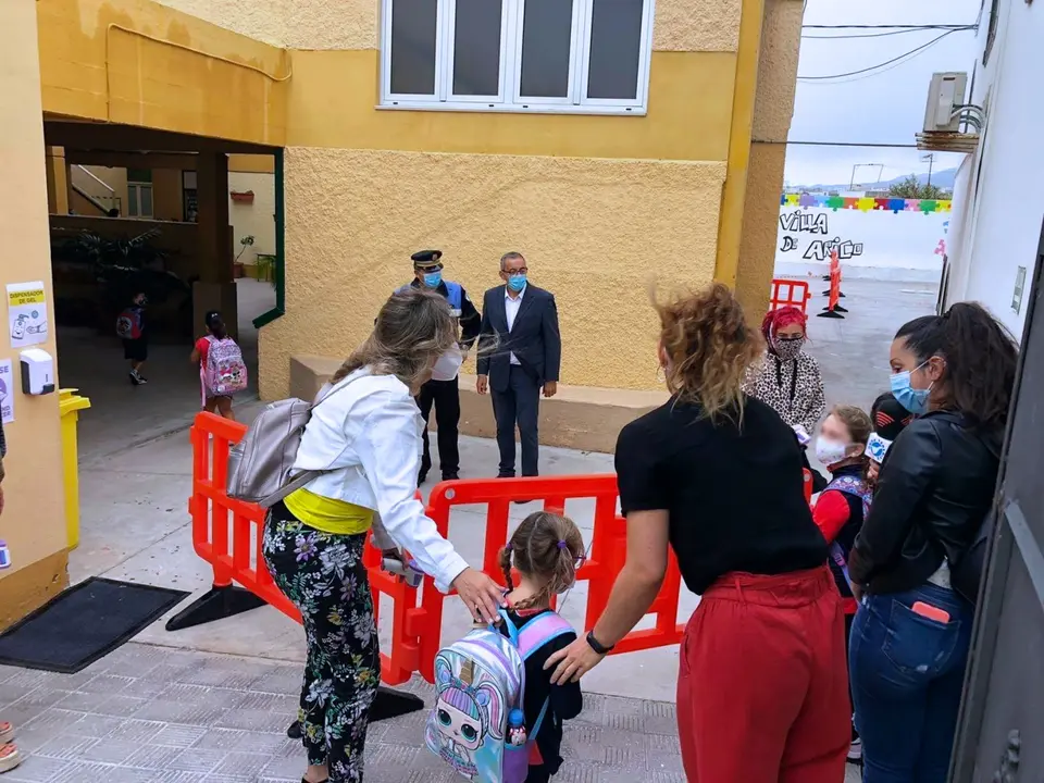 Arico colegios comienzo_delcurso