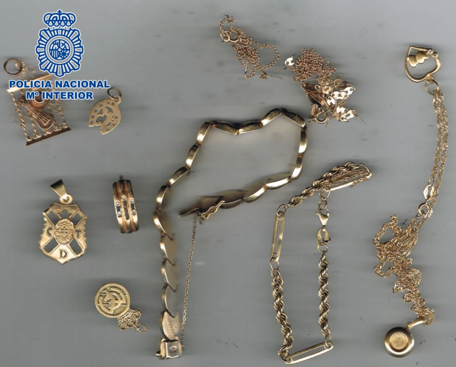 Polic&iacute;a Nacional robo Joyas Captura(1)