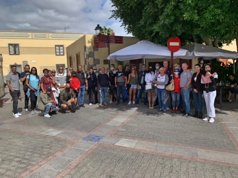 Visita a la Villa de Ag&uuml;imes el Club RCCD