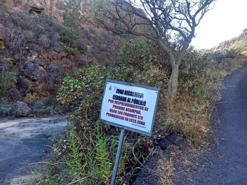 Acceso Fuente Nueva Barranco Las Vigas
