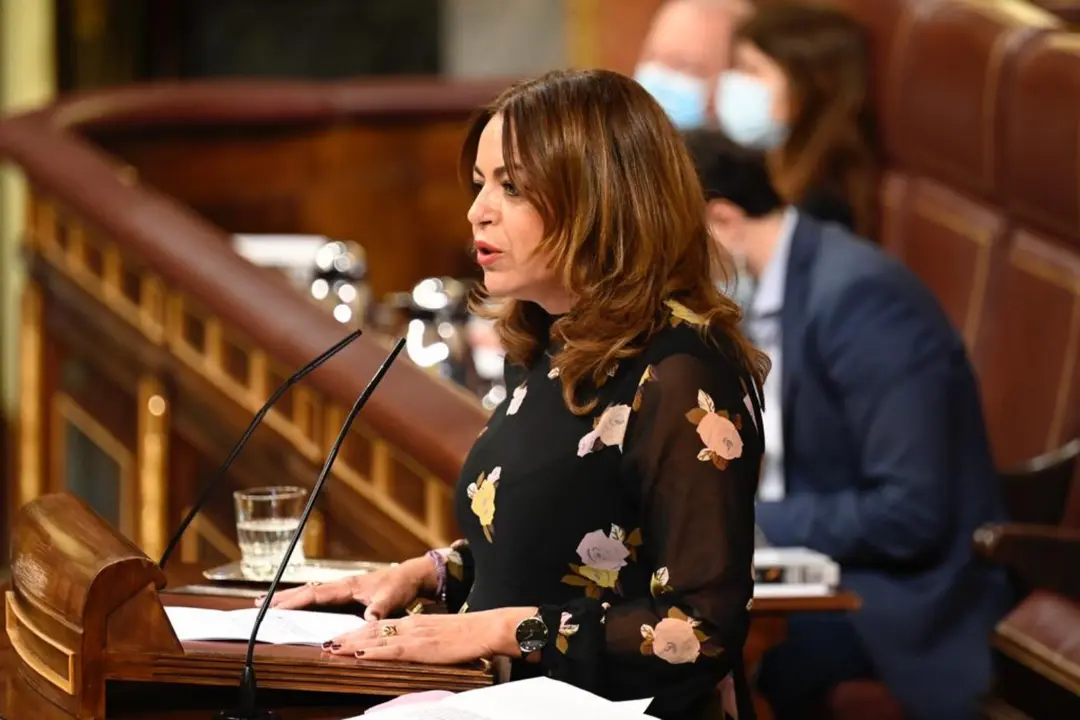 Tamara Raya durante su intervenci&oacute;n