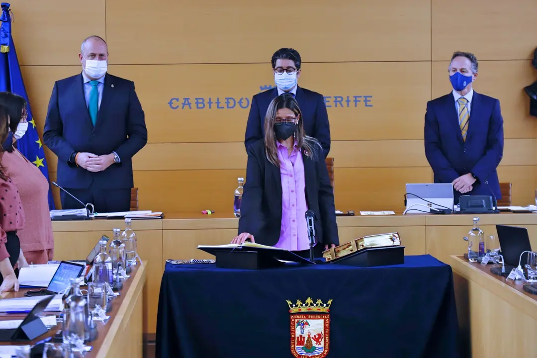 Mar&iacute;a del Cristo Gonz&aacute;lez - Consejera de S&iacute; Podemos Canarias en el Cabildo de Tenerife(1)