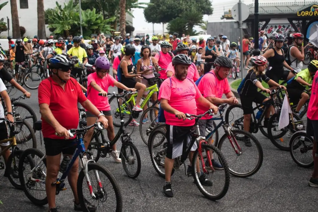 Fiesta de la bicicleta puerto cruz