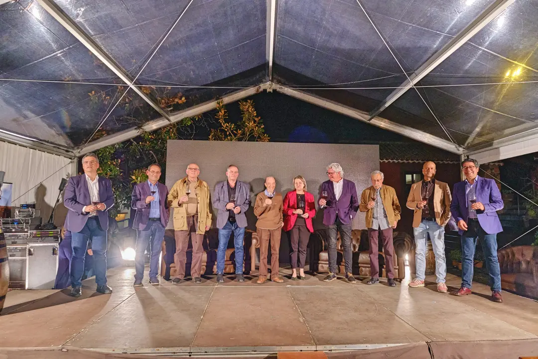 Pedro Martin asiste al  DESCORCHE SAN ANDR&Eacute;S. Casa del Vino