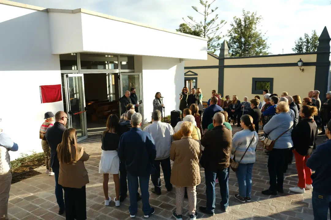Gu&iacute;a de Isora Inauguraci&oacute;n espacio polivalente 1